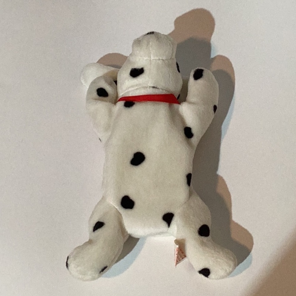 Ty BeanieBabies Collection”Sparky”the Dalmatian, red bow - Picture 5 of 6